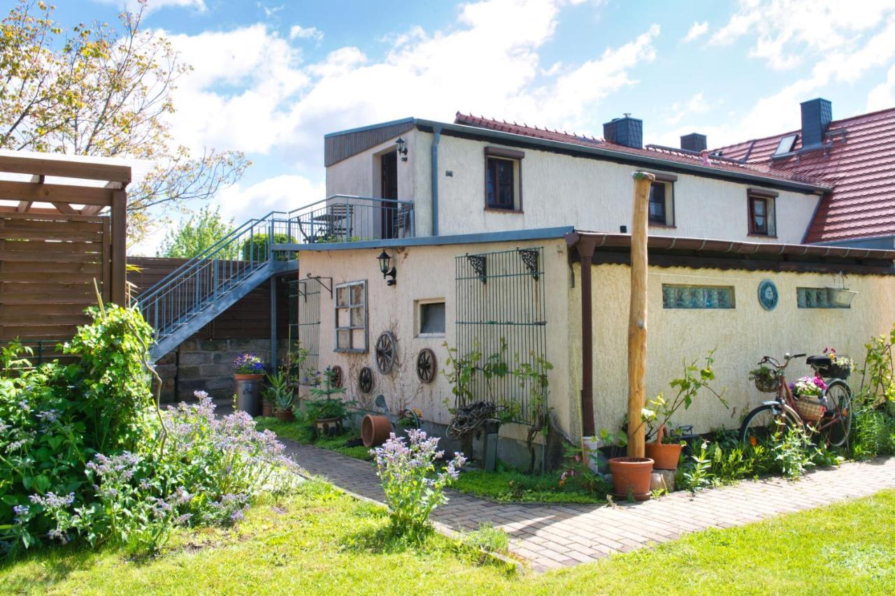 Ferienwohnung Am Elberadweg เดรสเดน ภายนอก รูปภาพ